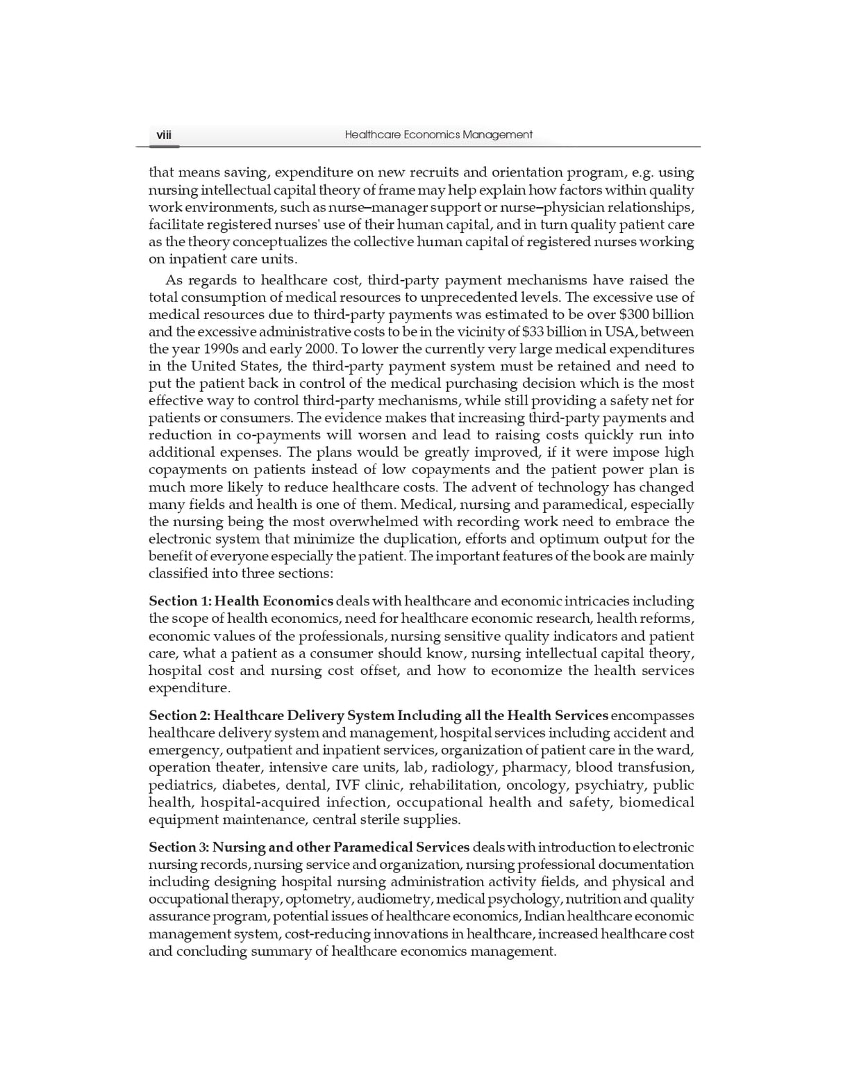 Healthcare Economics Management