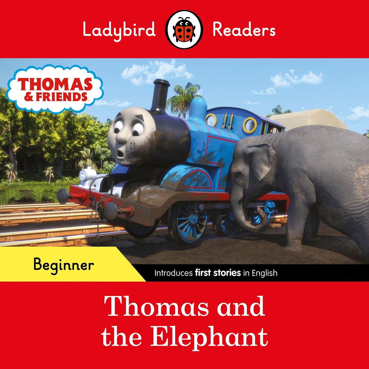 Ladybird Readers Beginner Level - Thomas the Tank Engine - Thomas and the Elephant (ELT Graded Reader) - Retail Maharaj