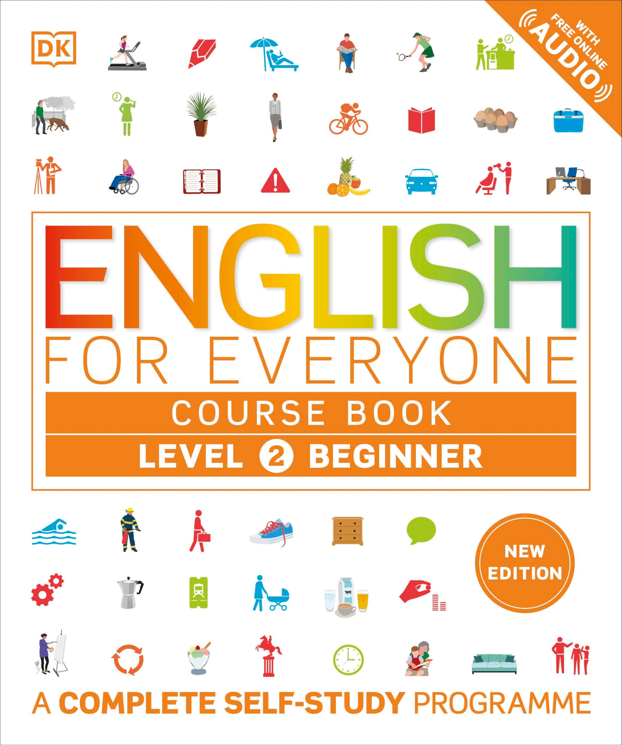 English for Everyone Course Book Level 2 Beginner: A Complete Self-Study Programme - Retail Maharaj
