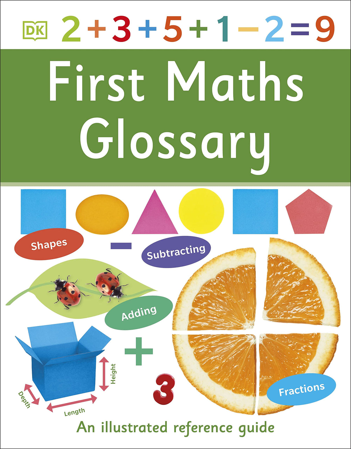 First Maths Glossary: An Illustrated Reference Guide (DK First Reference) - Retail Maharaj