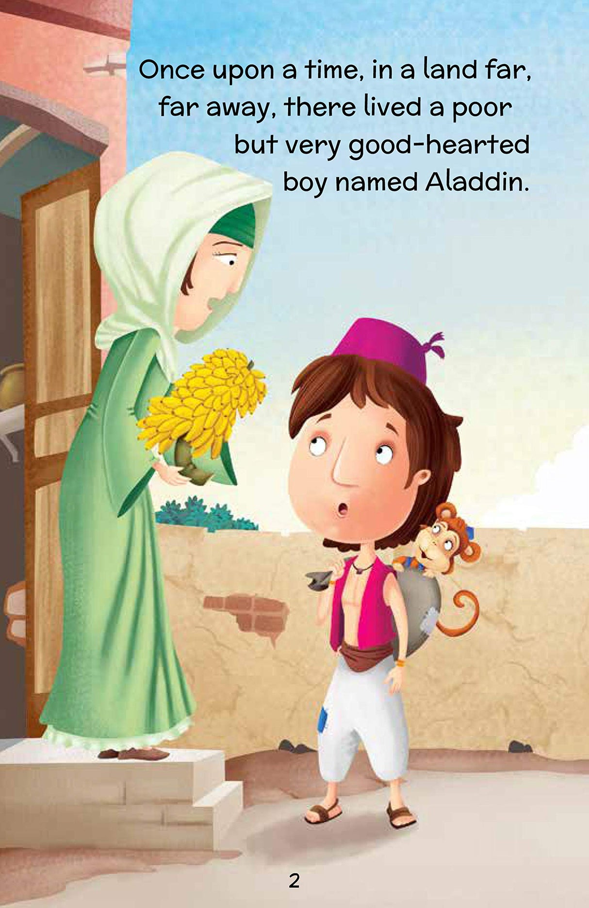 Aladdin Self Reading Story Book for 7-8 Years Old - Retail Maharaj