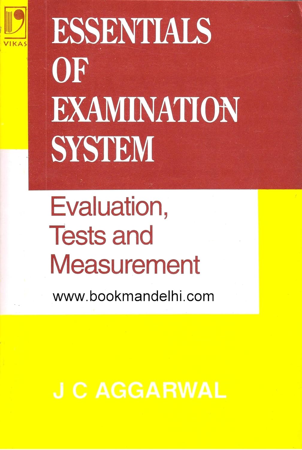 Essentials of Examination System : Evaluation Tests and Measurement - Retail Maharaj