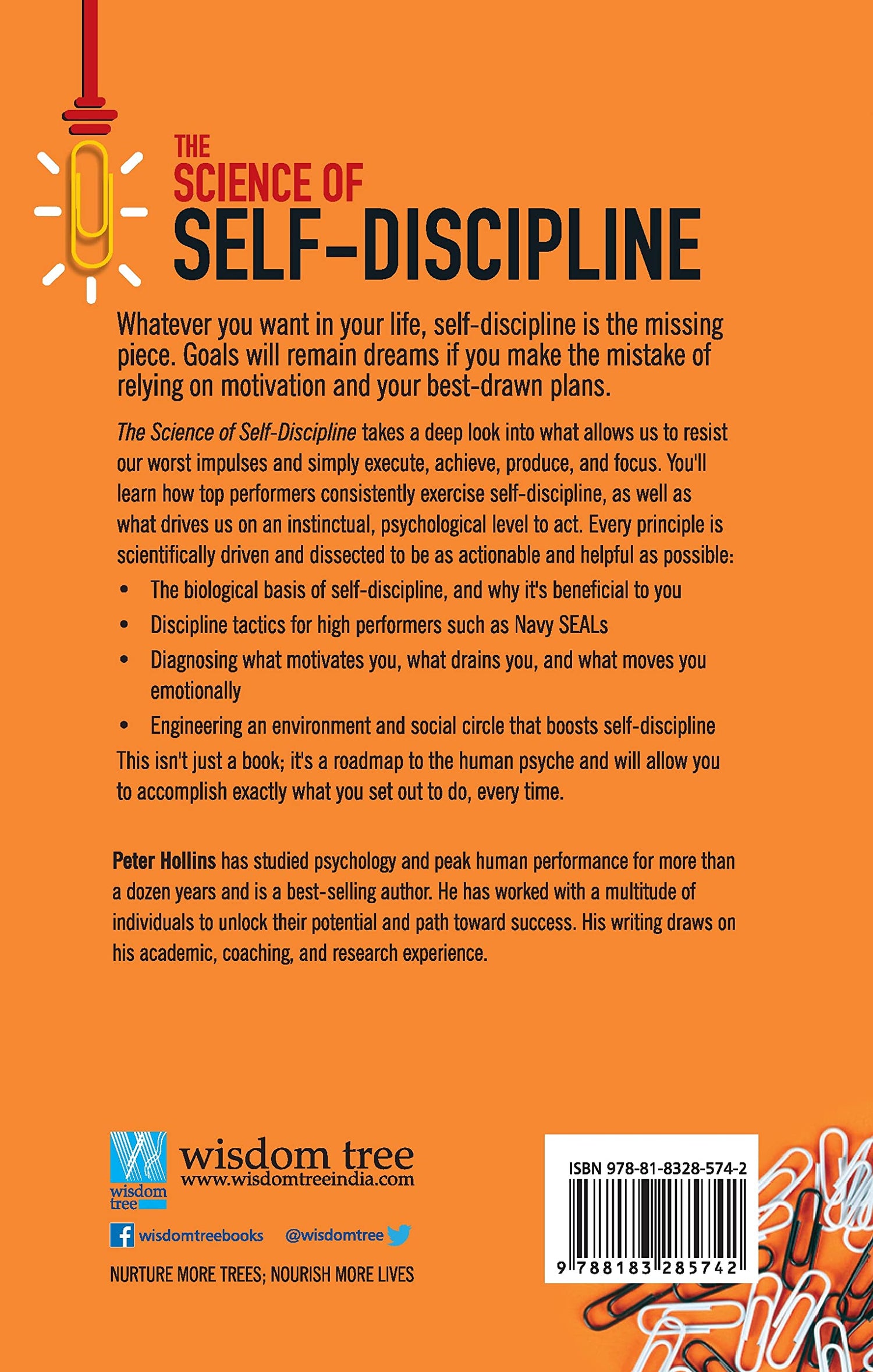 The Science of Self-Discipline: The Willpower, Mental Toughness and Self-Control to Resist Temptation and Achieve Your Goals - Retail Maharaj