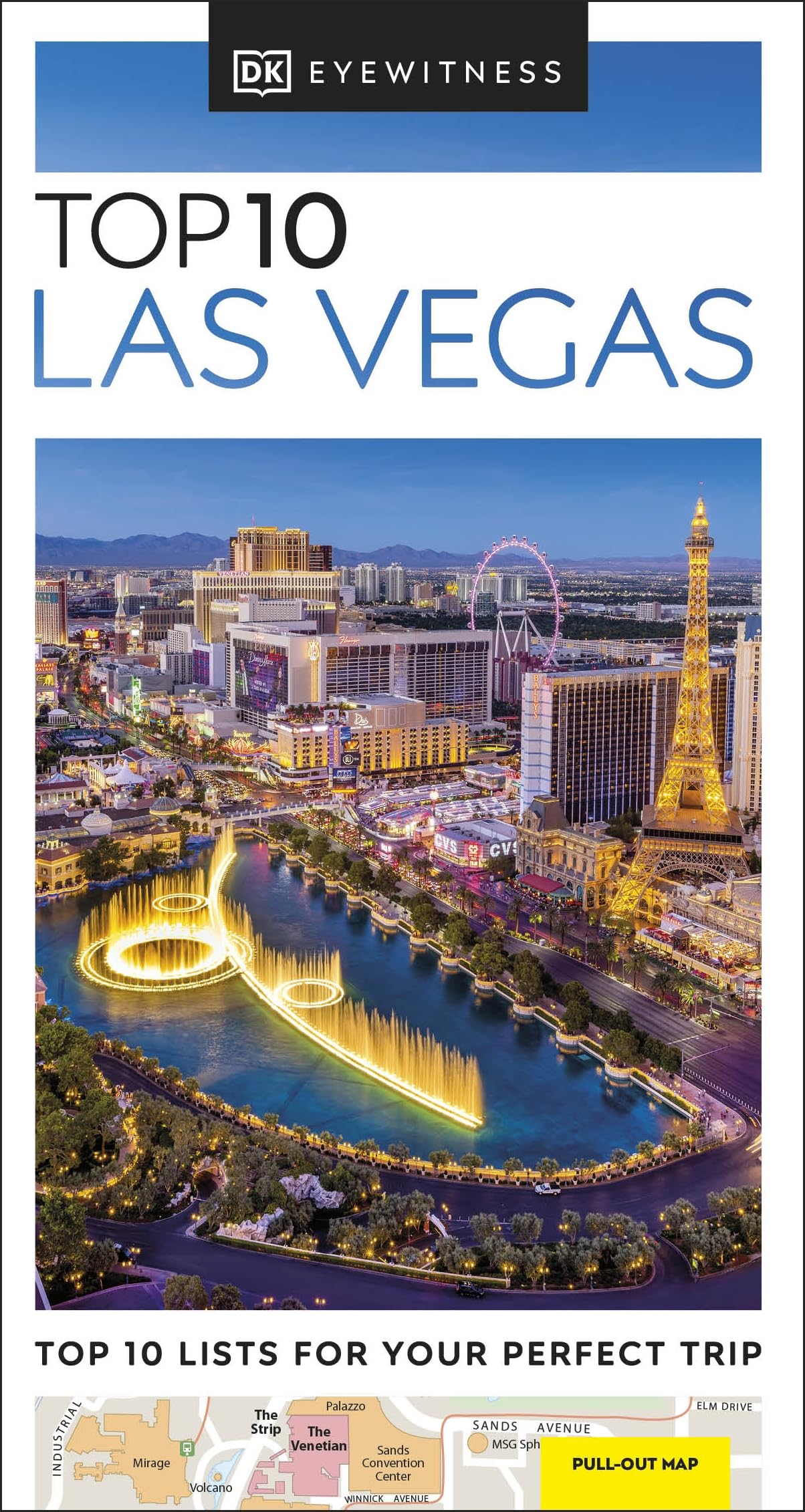 DK Eyewitness Top 10 Las Vegas (Pocket Travel Guide) - Retail Maharaj