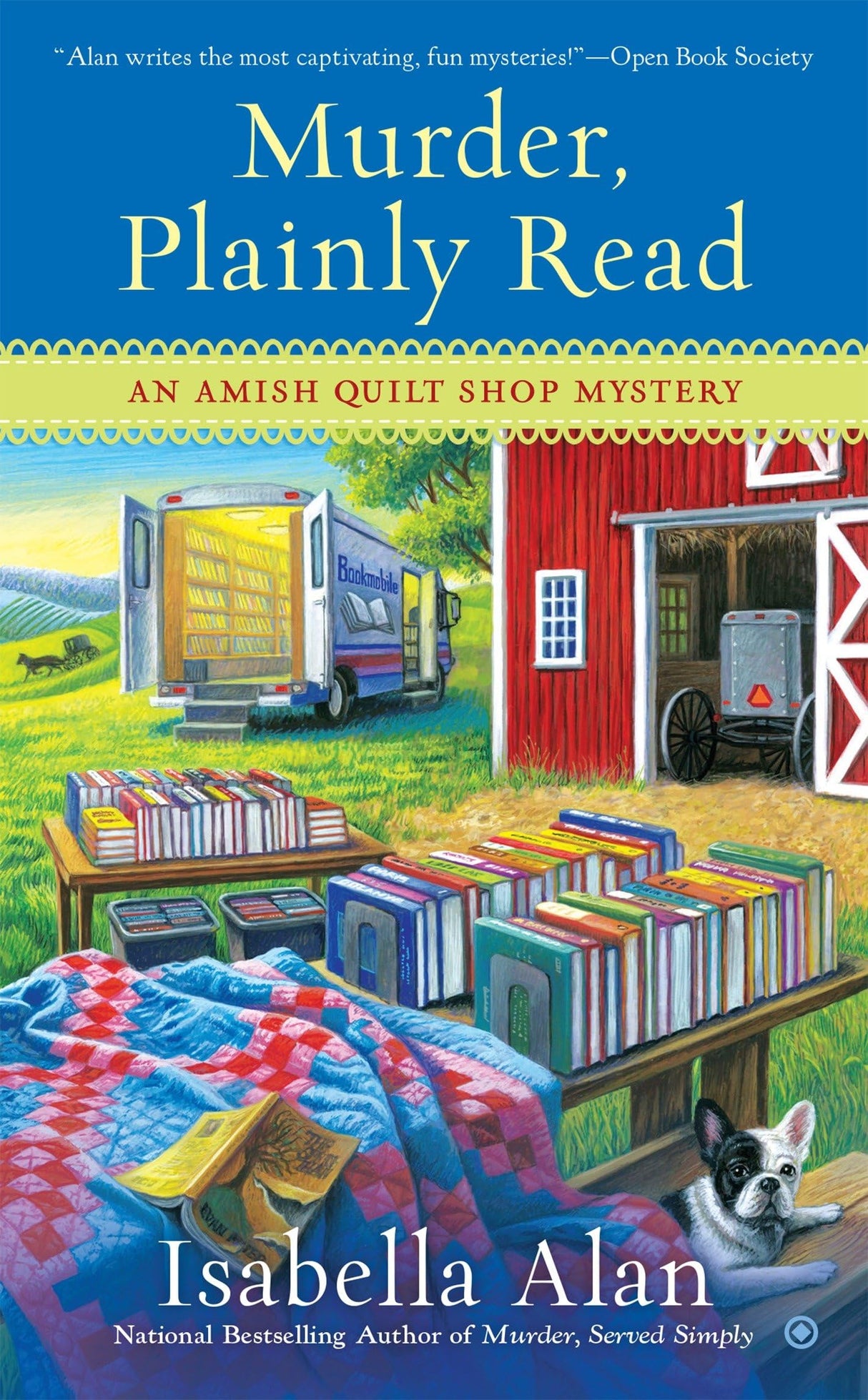 Murder, Plainly Read: 4 (Amish Quilt Shop Mystery)