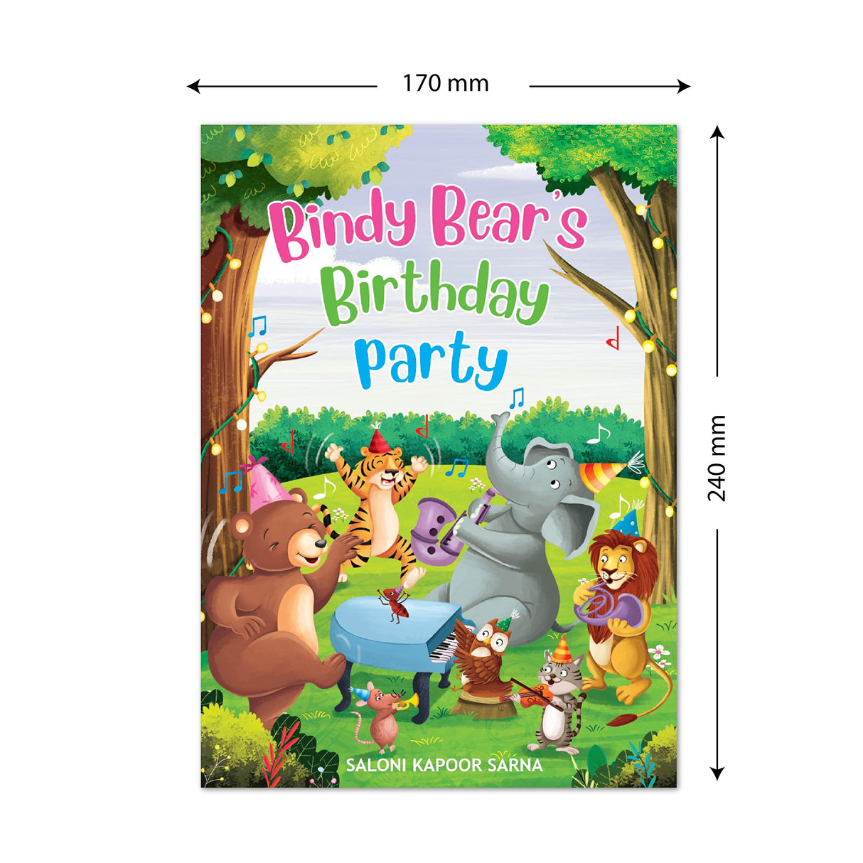 Bindy Bears and Birthday Party Story Book for Kids - Retail Maharaj