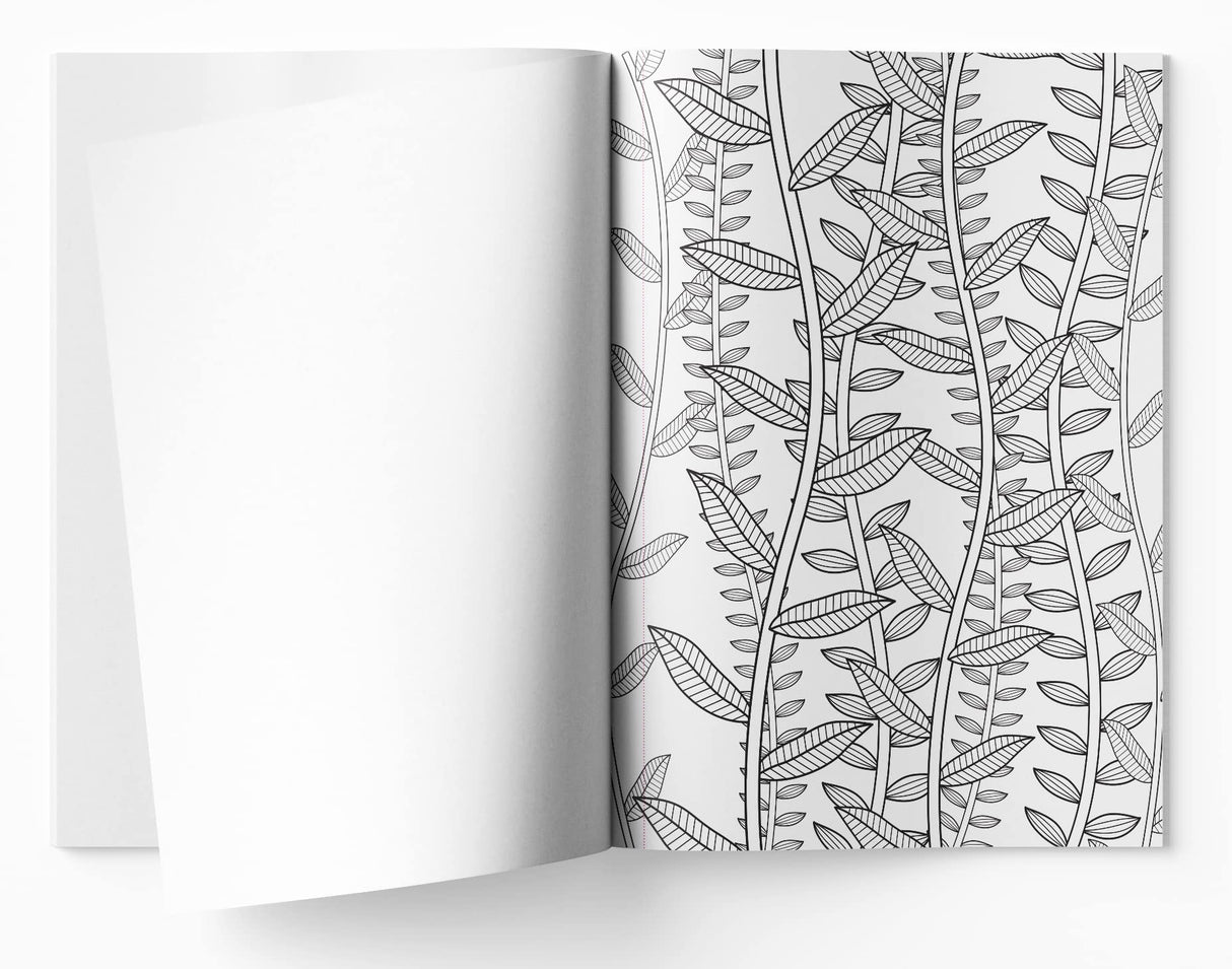 Nature Garden Coloring Book for Adults - Retail Maharaj