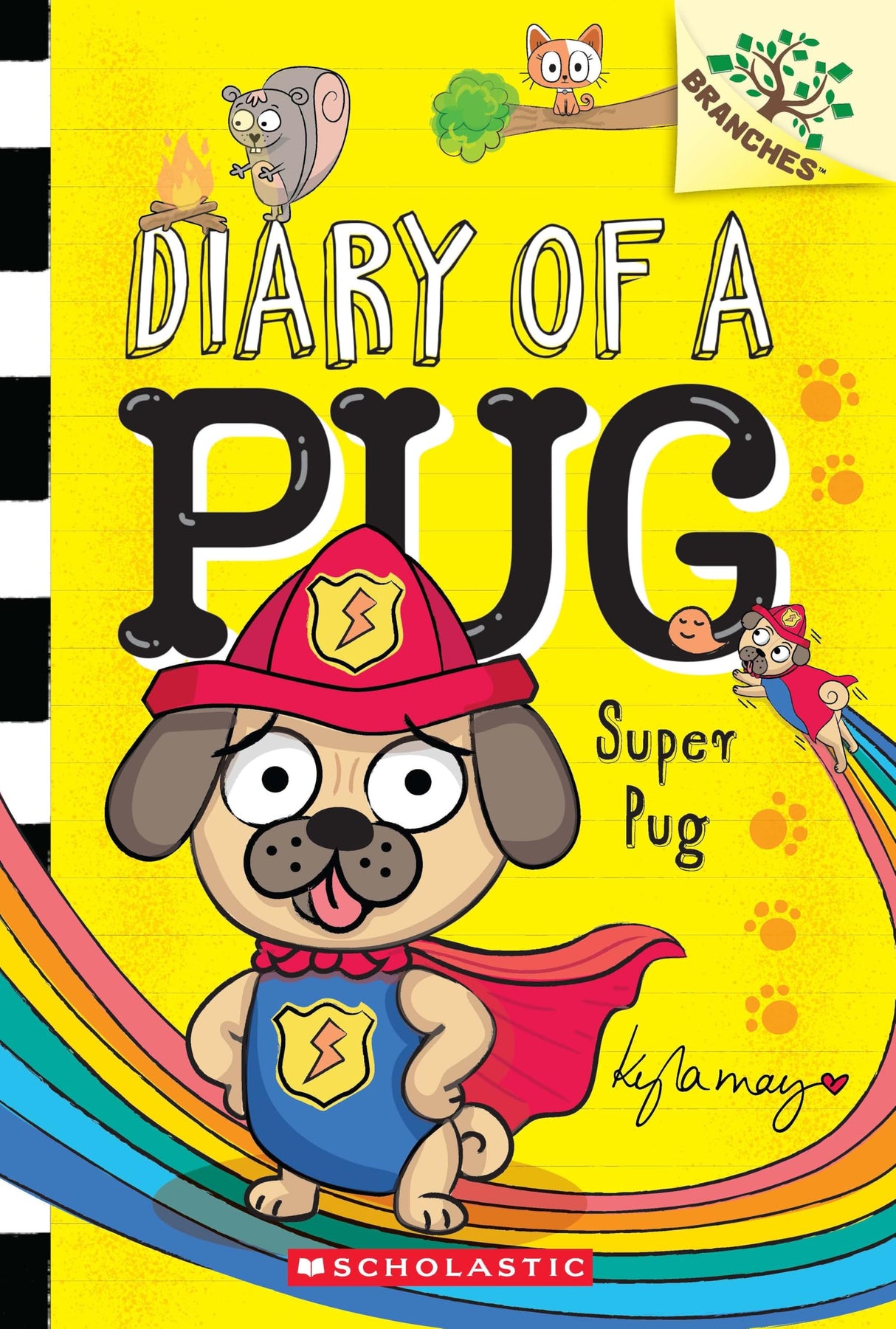 Diary Of A Pug #13: Super Pug (A Branches Book) - Retail Maharaj