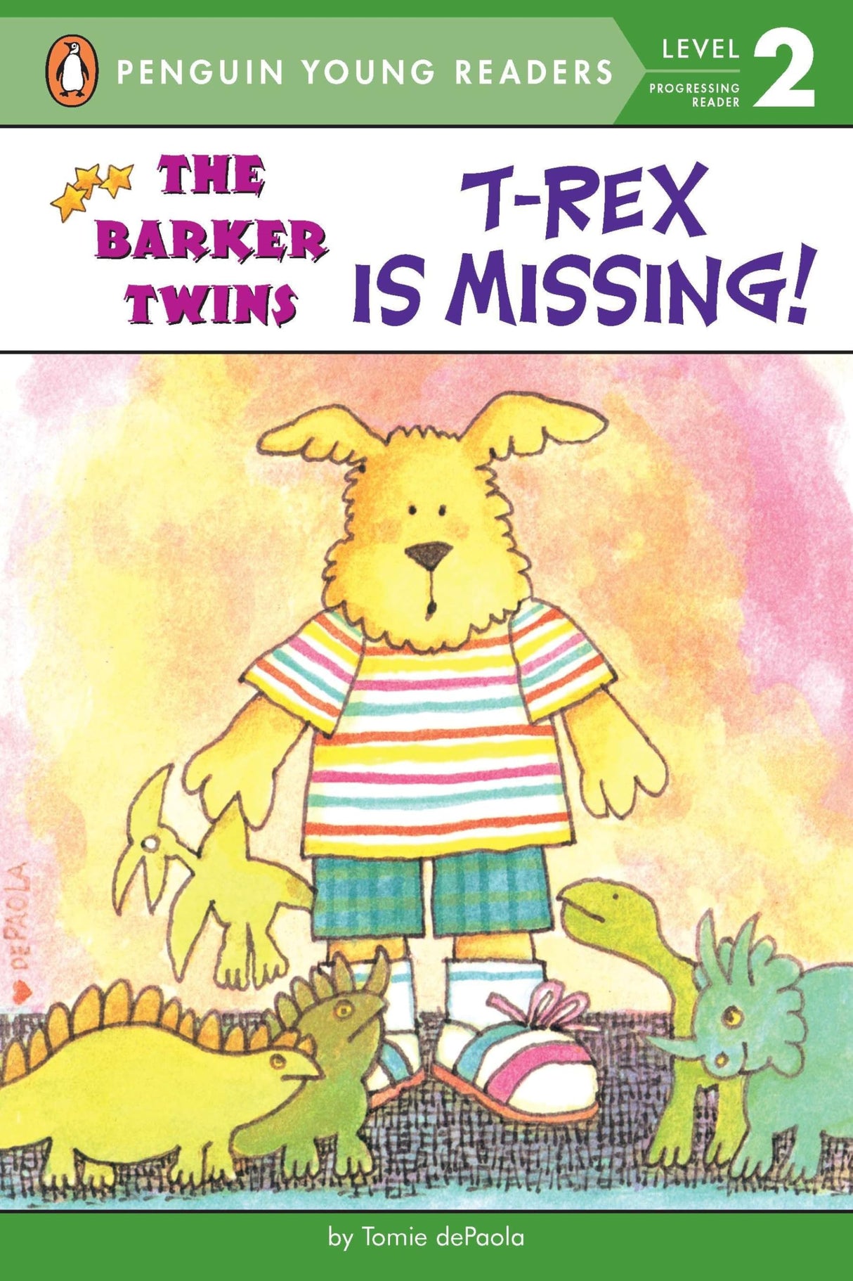T-Rex Is Missing!: A Barkers Book (The Barker Twins)