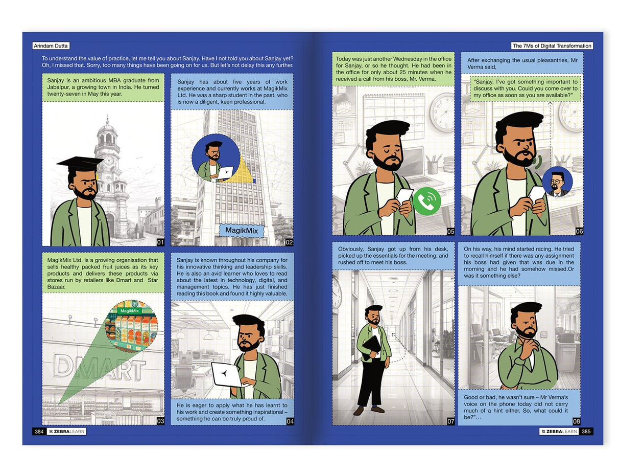 The 7Ms of Digital Transformation by Arindam Dutta | Master the 7M Frameworks of Digital Success with Real Case Studies and Implementation Insights | ZebraLearn Books - Retail Maharaj