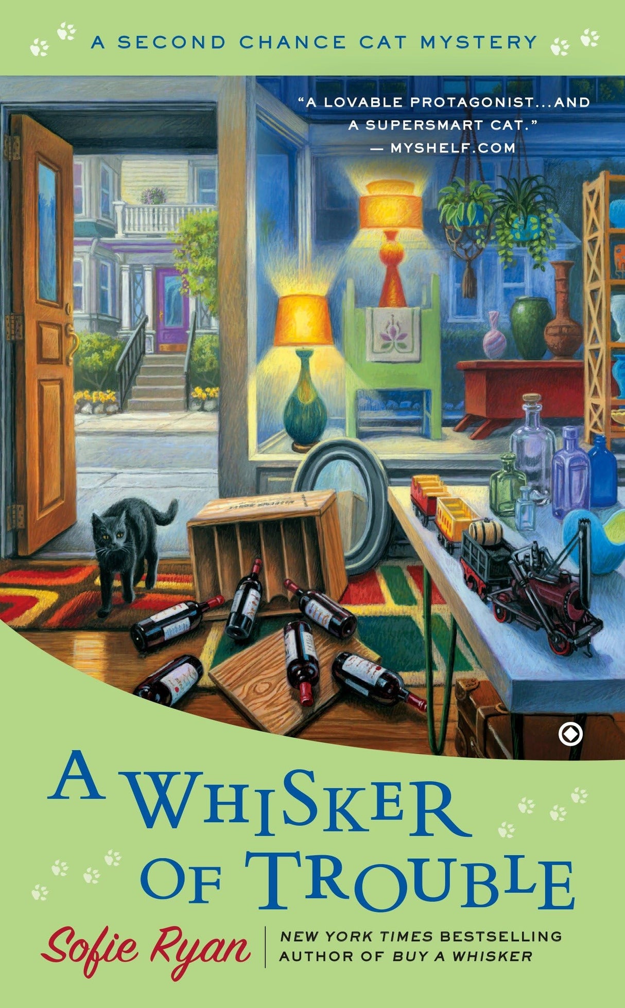A Whisker of Trouble: A Second Chance Cat Mystery: 3