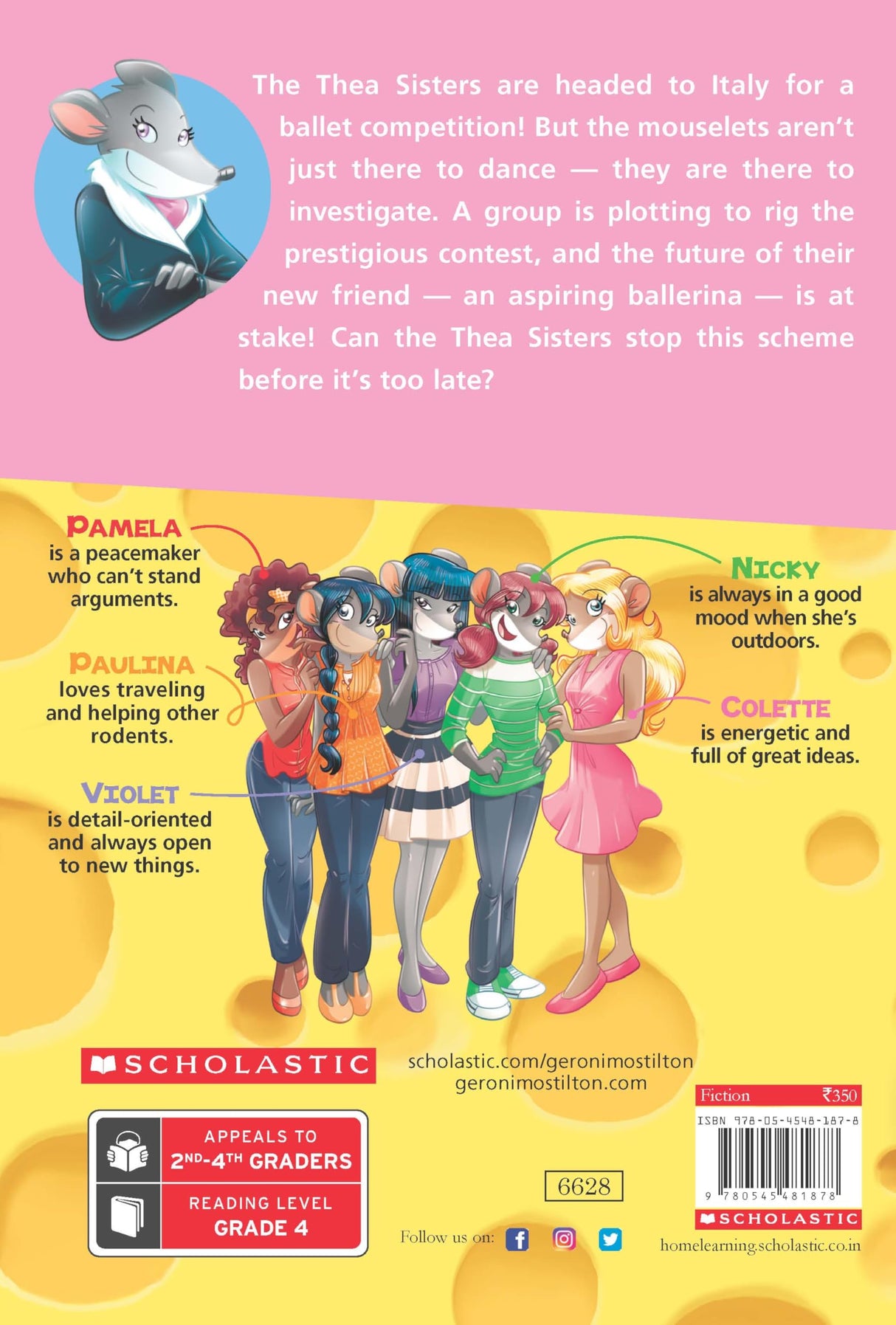 Thea Stilton #14:Thea Stilton and the Dancing Shadows NA - Retail Maharaj