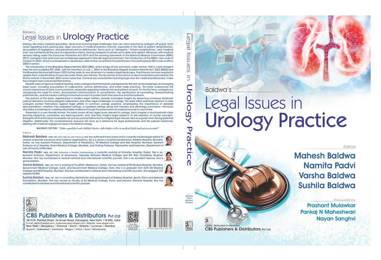 Legal Issues in Urology Practice (PB 2026)