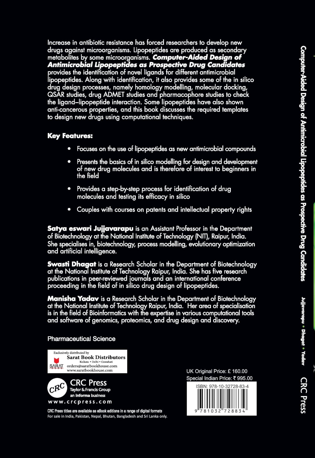Computer-Aided Design of Antimicrobial Lipopeptides as Prospective Drug Candidates - Retail Maharaj