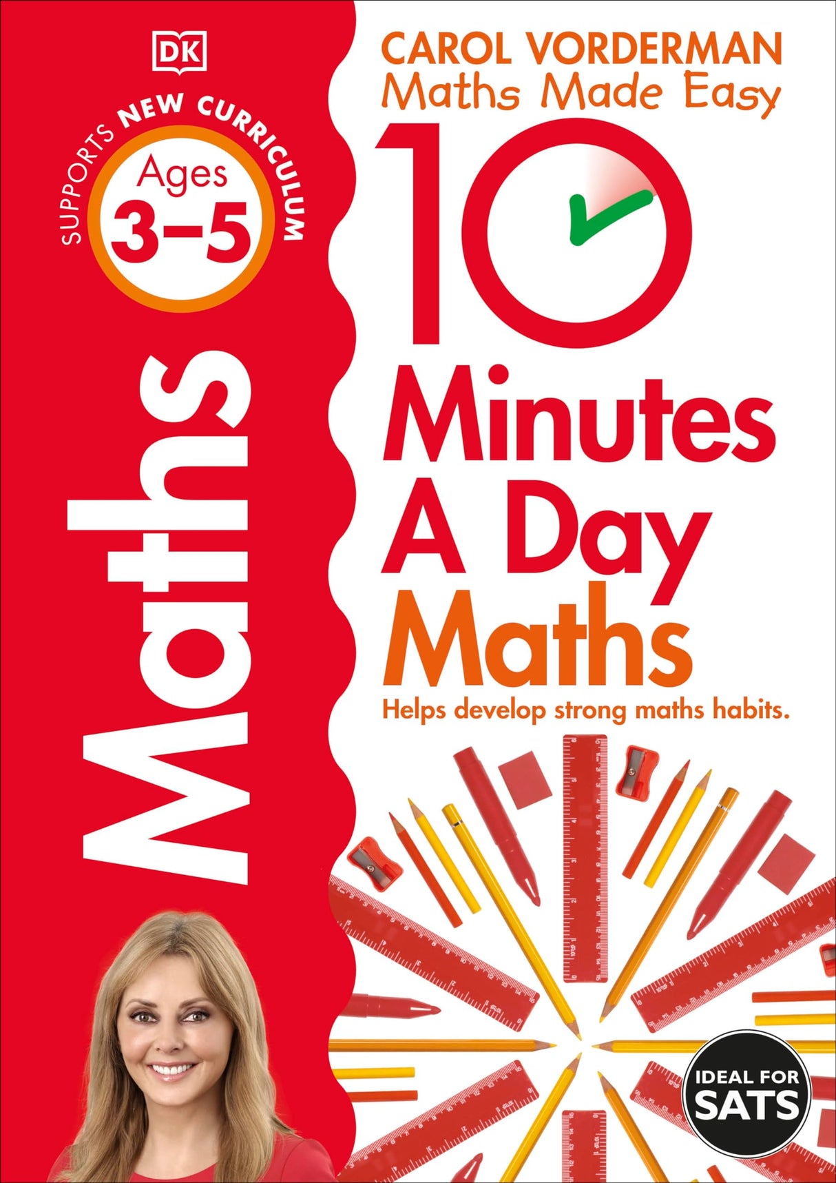 10 Minutes A Day Maths, Ages 3-5 (Preschool): Supports the National Curriculum, Helps Develop Strong Maths Skills - Retail Maharaj