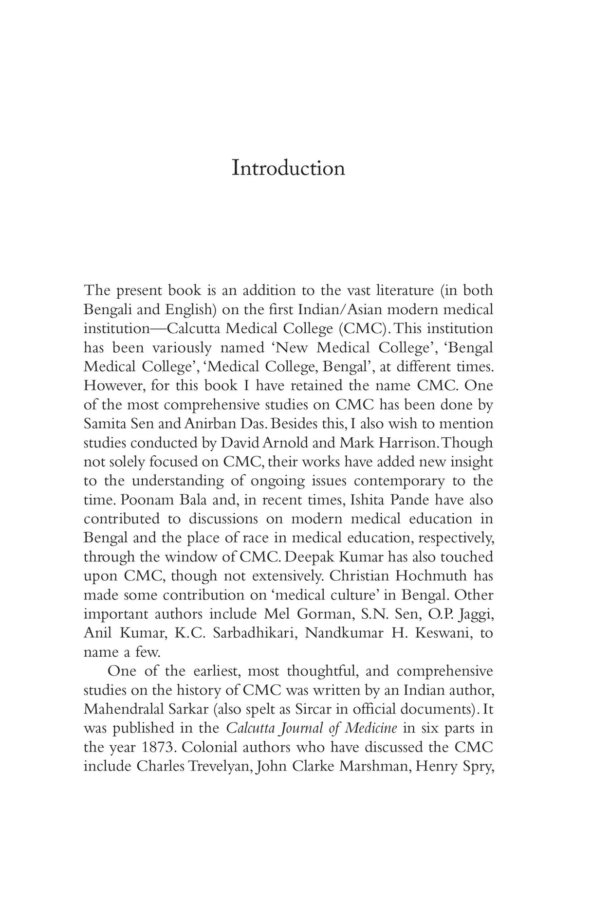 Primus Books- The Calcutta Medical College, 1822-1897: Medicine, Social Psyche and the Making of Modern Citizenry - Retail Maharaj