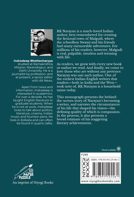 RK Narayan: The Compassionate Chronicler of Indian Life - Retail Maharaj