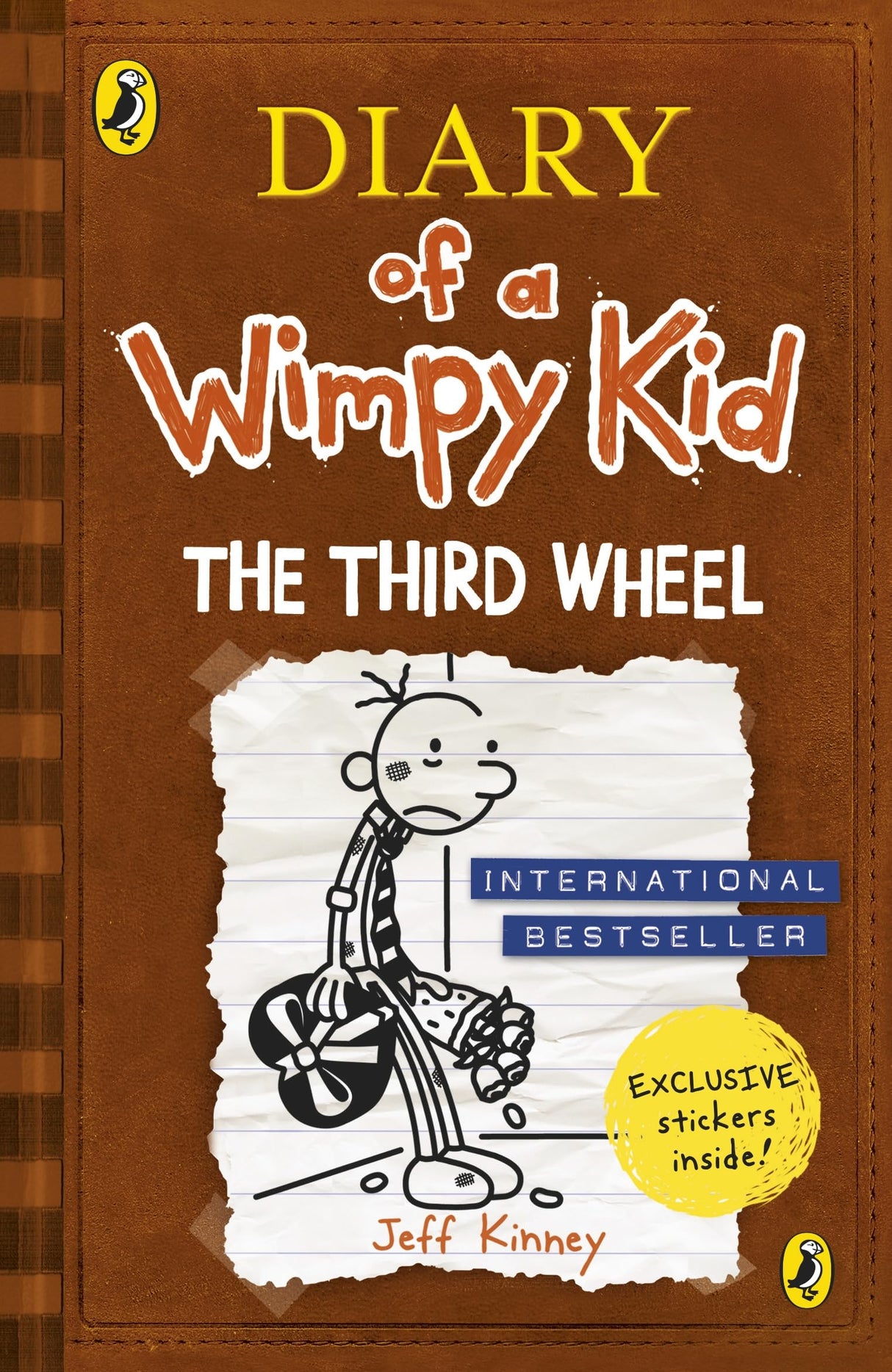 Diary of a Wimpy Kid The Third Wheel (Book 7) - Retail Maharaj
