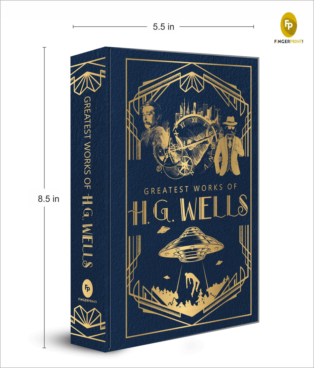 Greatest Works of H.G. Wells (Deluxe Hardbound Edition) - Retail Maharaj