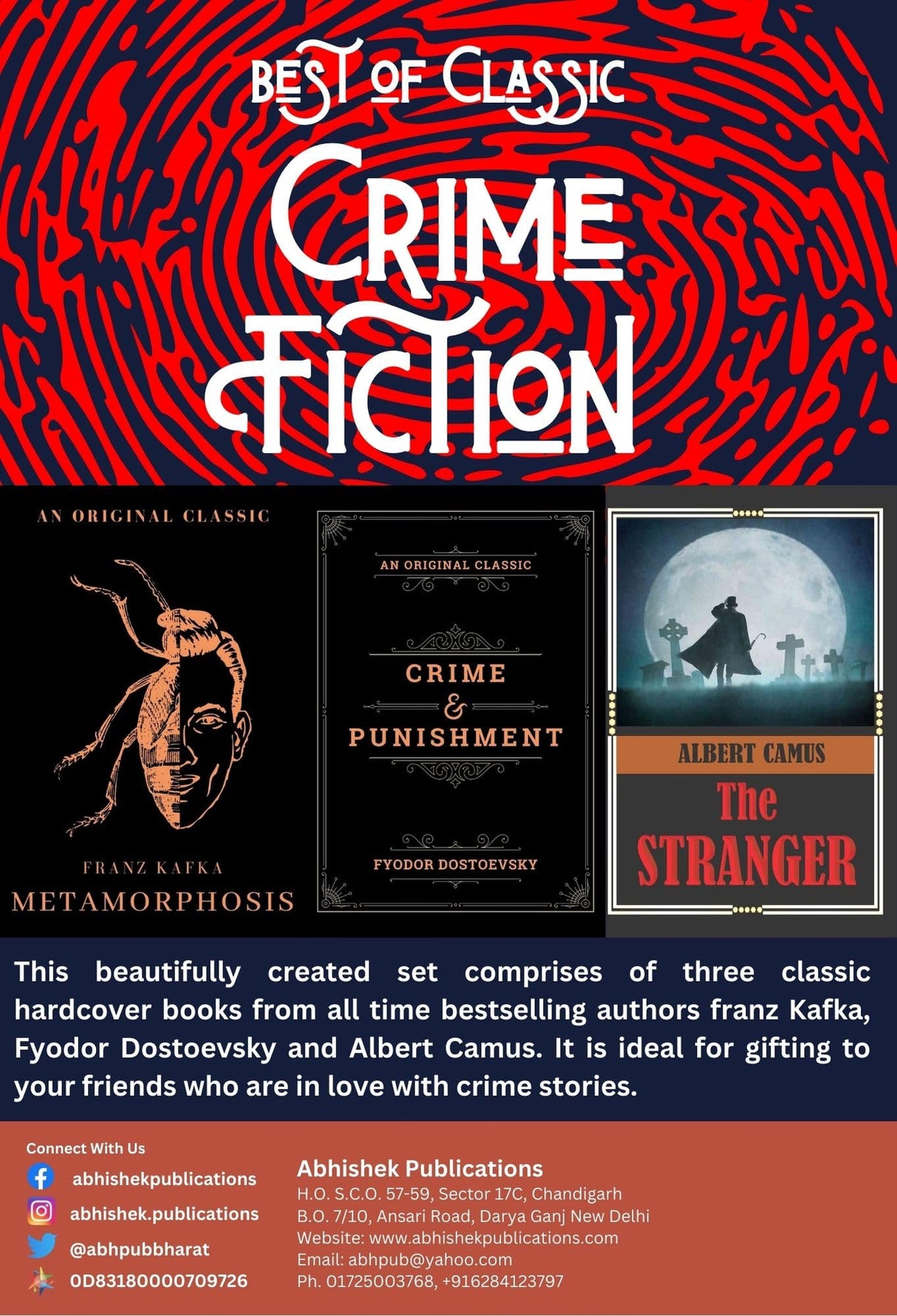 The Best Of Classic Crime Fiction Set of 3 Books - Retail Maharaj