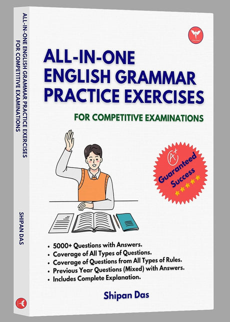 All in One English Grammar Practice Exercises for Competitive Examinations - Retail Maharaj
