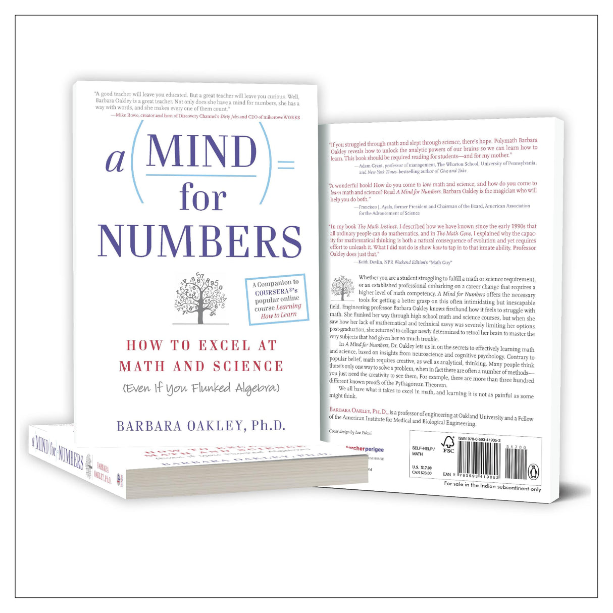 A Mind for Numbers: How to Excel at Math and Science (Even If You Flunked Algebra) | The companion book to COURSERA's wildly popular massive open online course "Learning How to Learn"