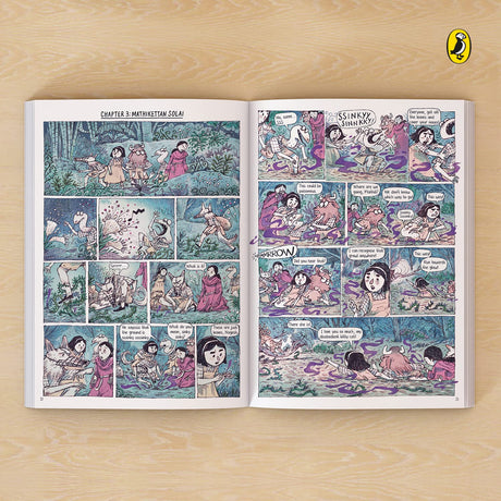 Maithili and the Minotaur - Forest of Forgotten Fears: (Book 2 in an Outlandish Graphic Novel Series) - Retail Maharaj