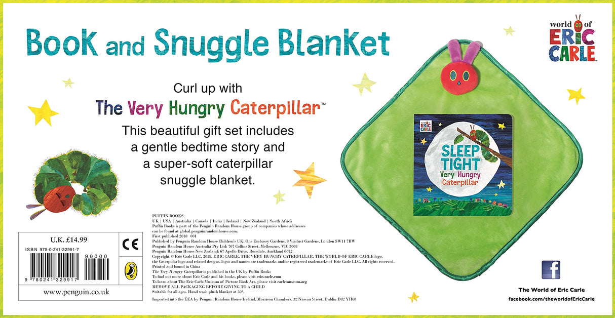 The Very Hungry Caterpillar Book and Snuggle Blanket - Retail Maharaj