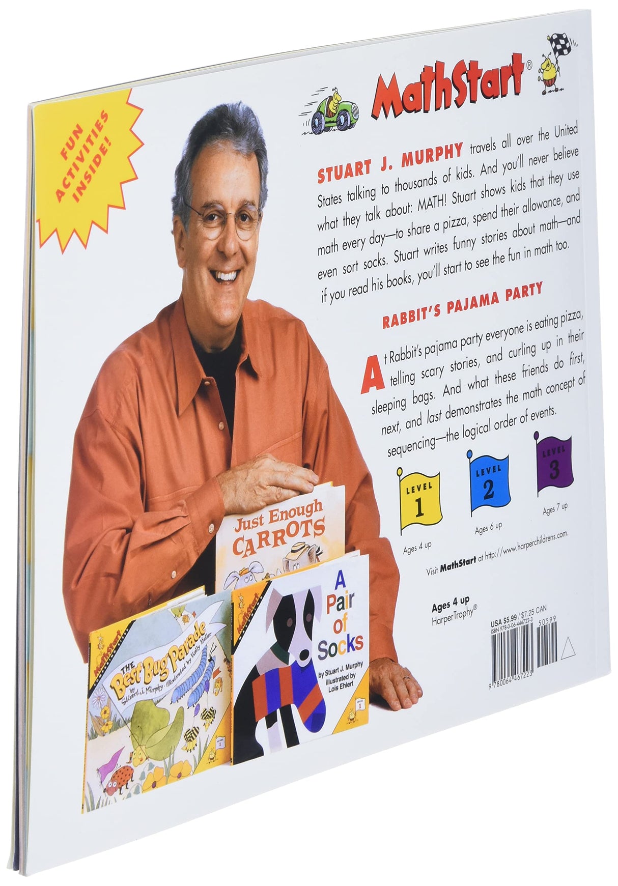 Rabbit's Pajama Party (MathStart 1) - Retail Maharaj