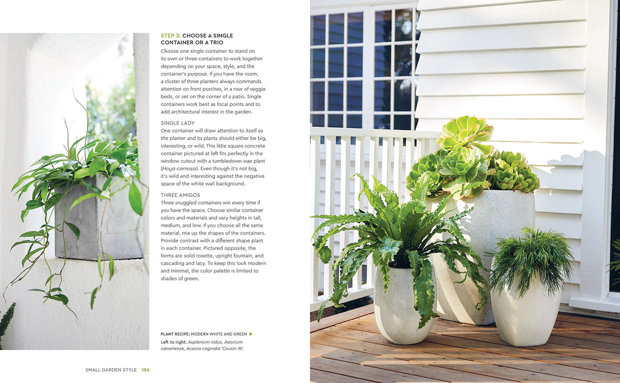 Small Garden Style: A Design Guide for Outdoor Rooms and Containers