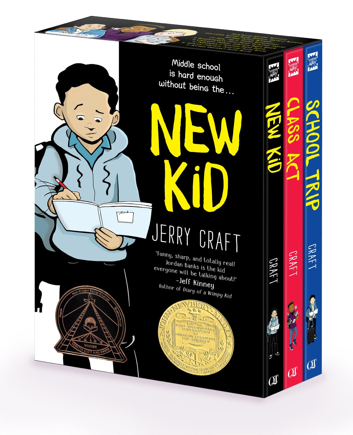 New Kid 3-Book Box Set - Retail Maharaj