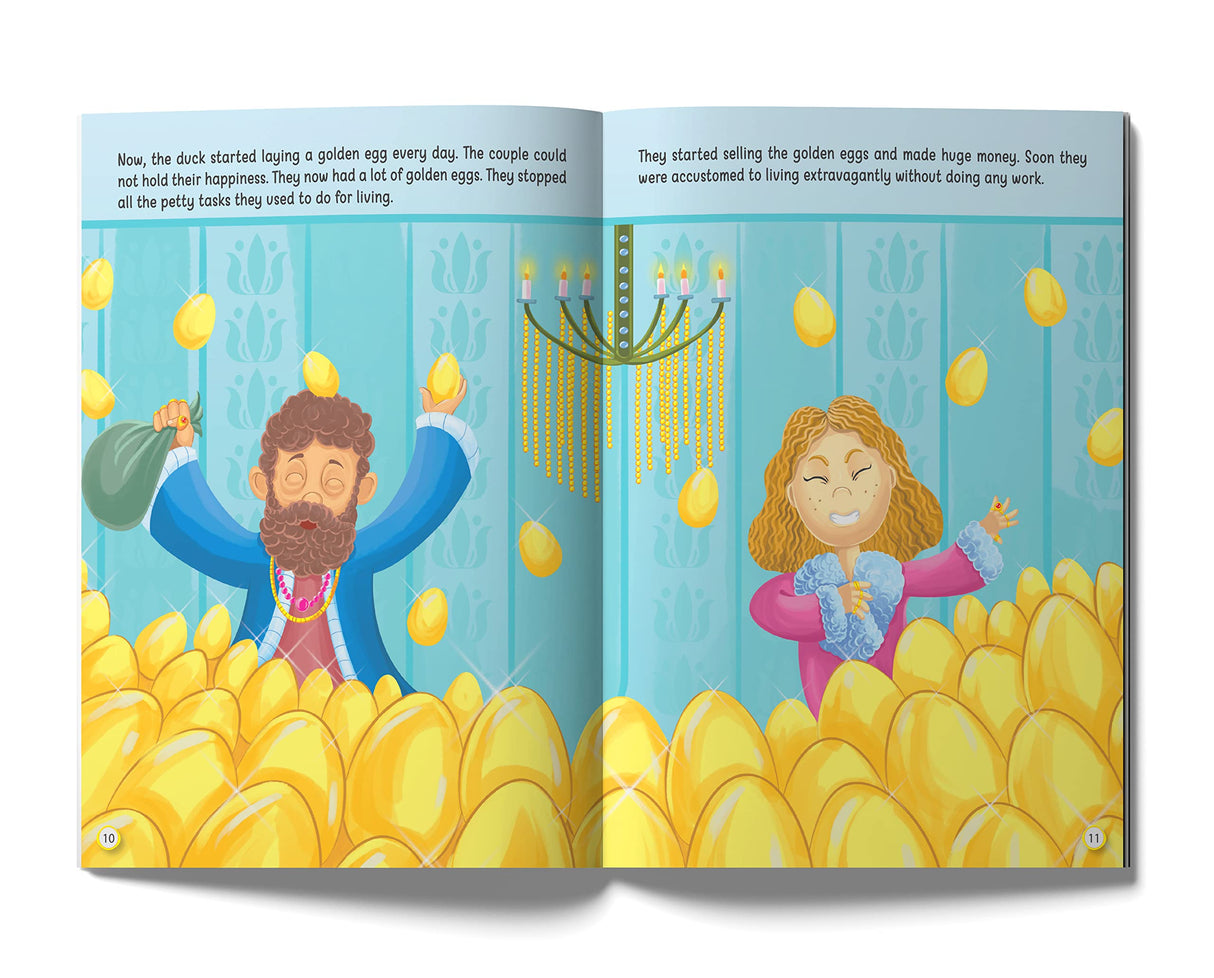 The Golden Egg - Illustrated Moral Story for Children - Retail Maharaj