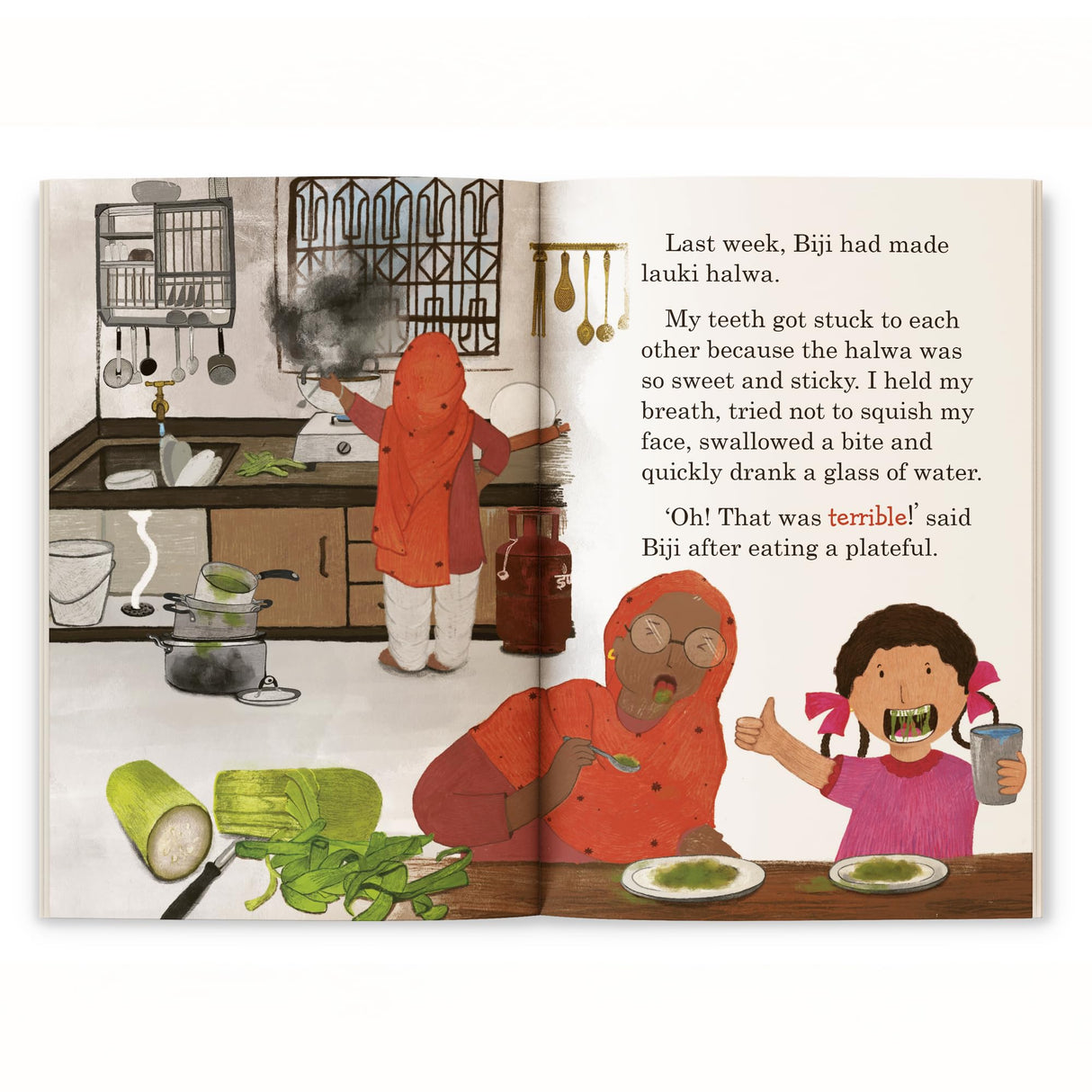 Biji's in the Kitchen! (Hook Books): The Riotous Story of a Grandmother Set in Punjab | Ages 5+ - Retail Maharaj