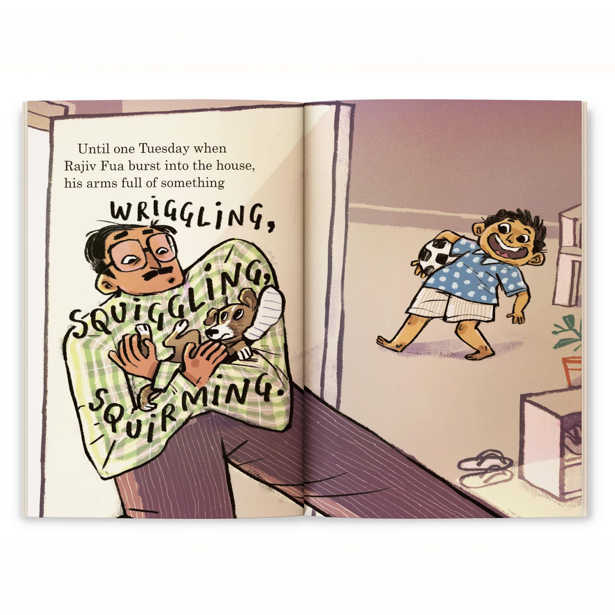 Puppy Trouble (Hook Books): The Comical Adventures of a Boy and a Puppy | Ages 5+ - Retail Maharaj