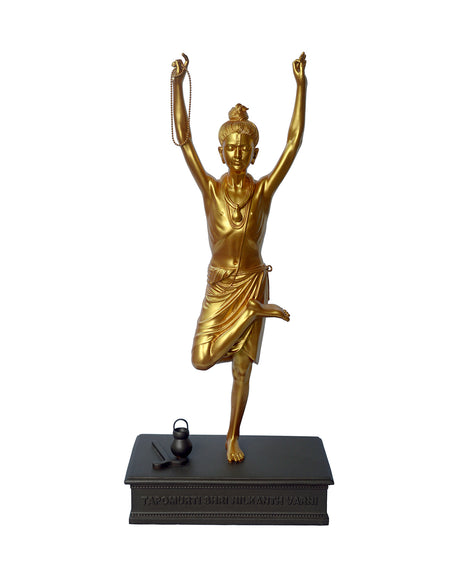 Nilkanth Tapo Murti 12'' Metal - Retail Maharaj