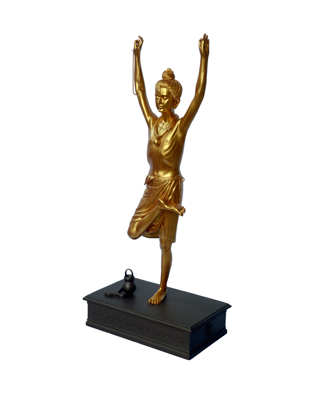 Nilkanth Tapo Murti 18'' Metal - Retail Maharaj