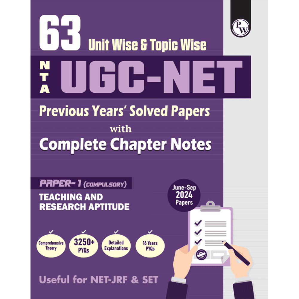 63 UGC NET Paper 1 Previous Year Solved Papers with Complete Chapter Notes I Unitwise and Topicwise | 16 Years PYQs upto September 2024 I NET, JRF, SET - Retail Maharaj