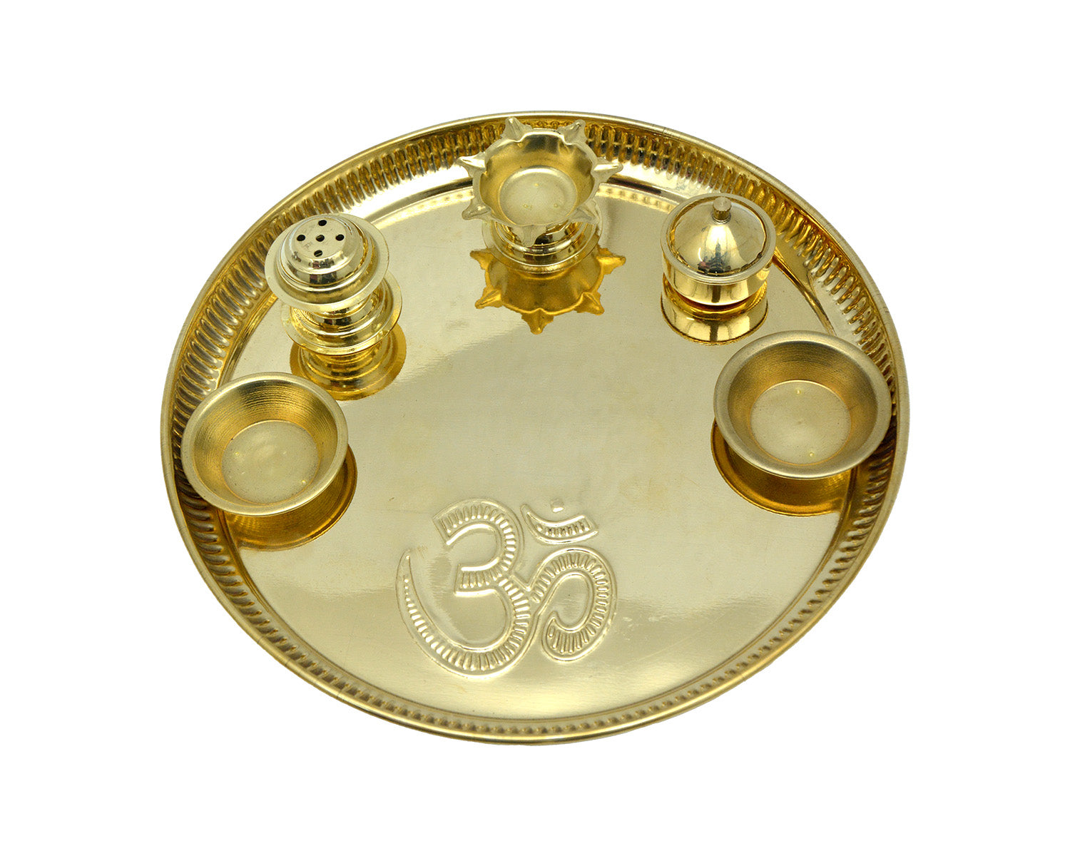 Om Heavy Arti Dish - Retail Maharaj