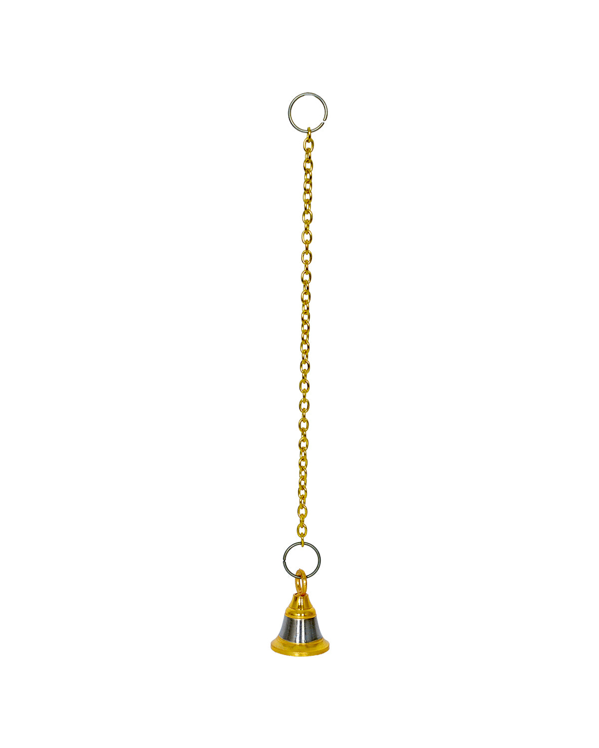 Hanging Brass Bell – Small Classic Design for Spiritual & Decorative Use - Retail Maharaj
