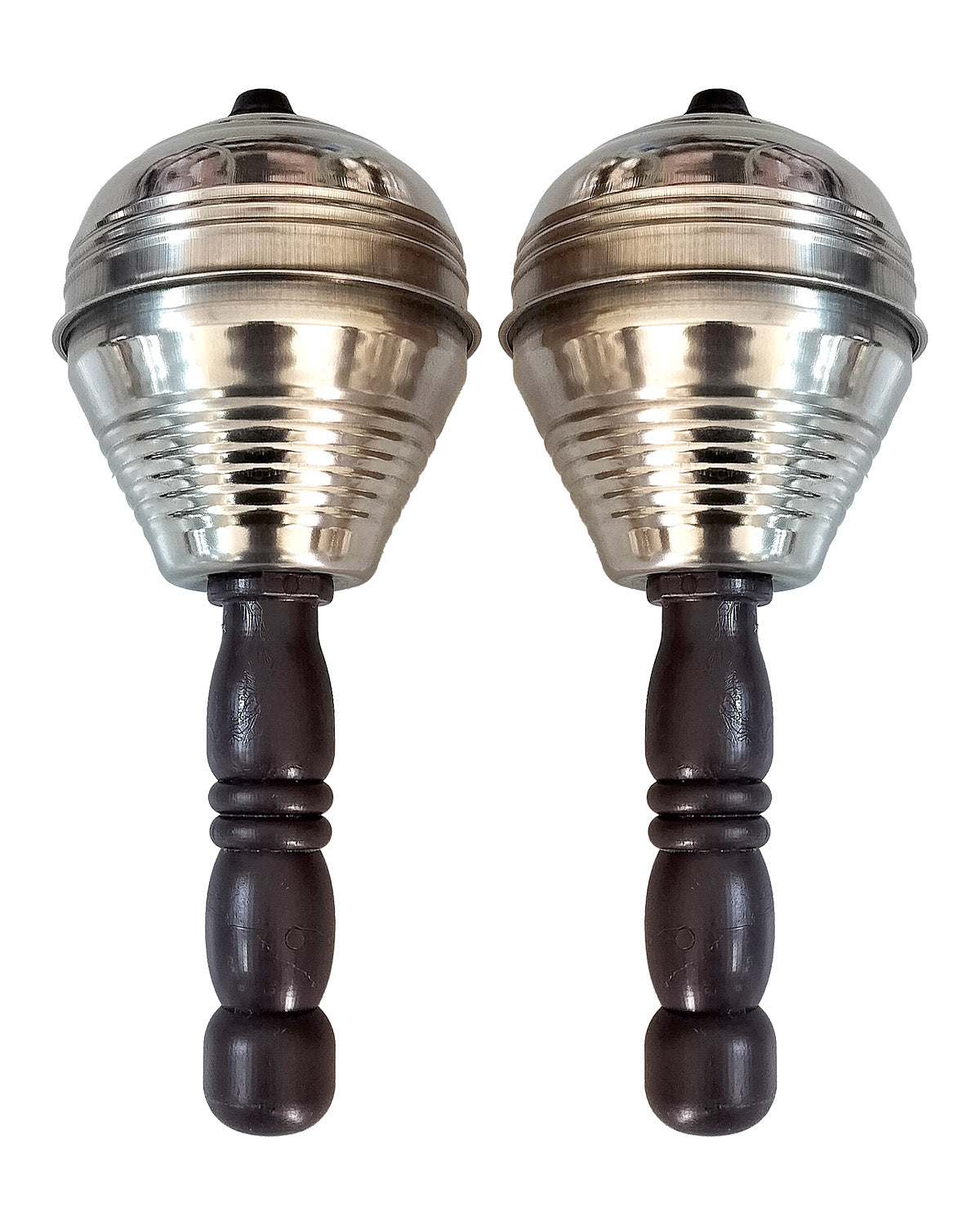 Ghughara Steel Musical (2 Pcs) – Traditional Steel Bells for Devotional Rituals - Retail Maharaj