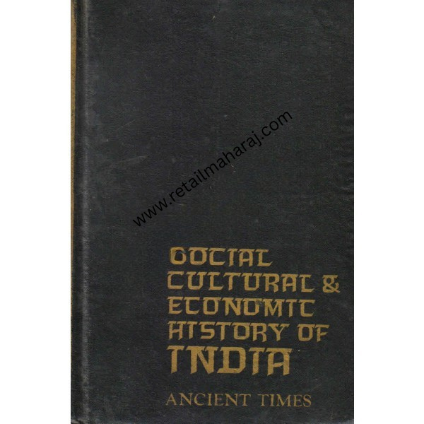 Social Culture and Economic History of India 1st edition - Retail Maharaj
