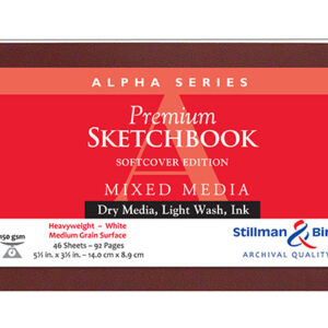 Stillman and Birn Alpha Series White Sketchbook for Dry Media Ink and Light Wash