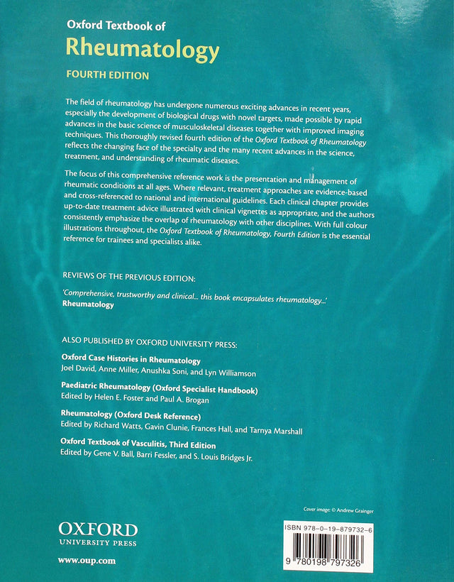 Oxford Textbook of Rheumatology - Retail Maharaj