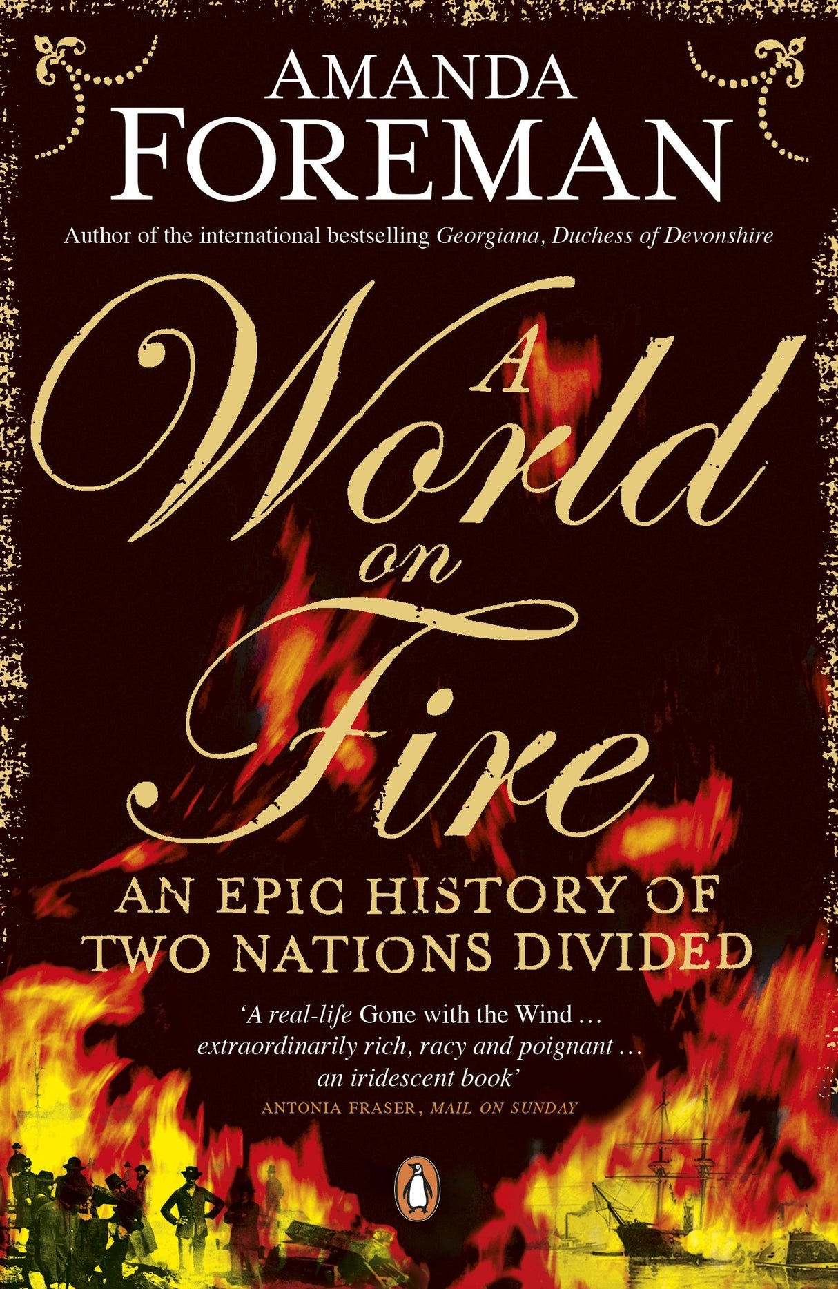 A World on Fire: An Epic History of Two Nations Divided - Retail Maharaj
