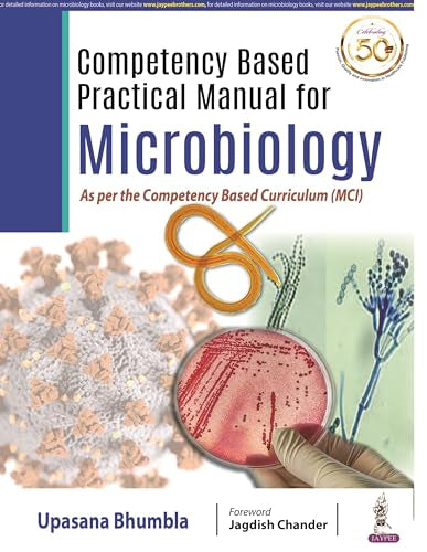 Competency Based Practical Manual for Microbiology: As per the Competency Based Curriculum (MCI)
