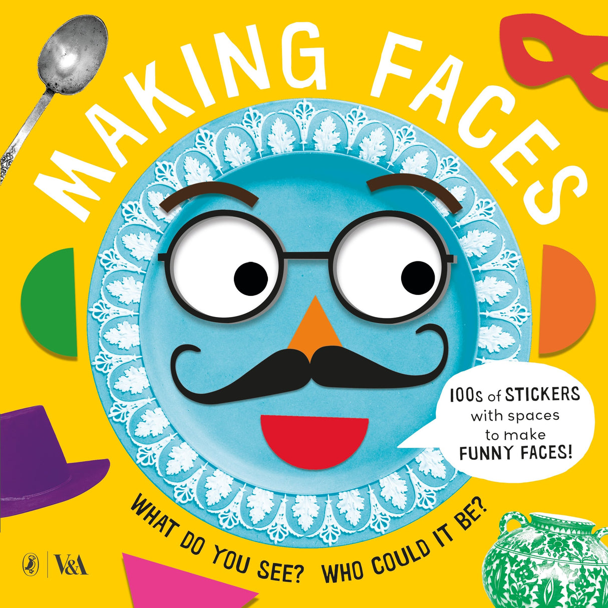 Making Faces: A Sticker Book - Retail Maharaj