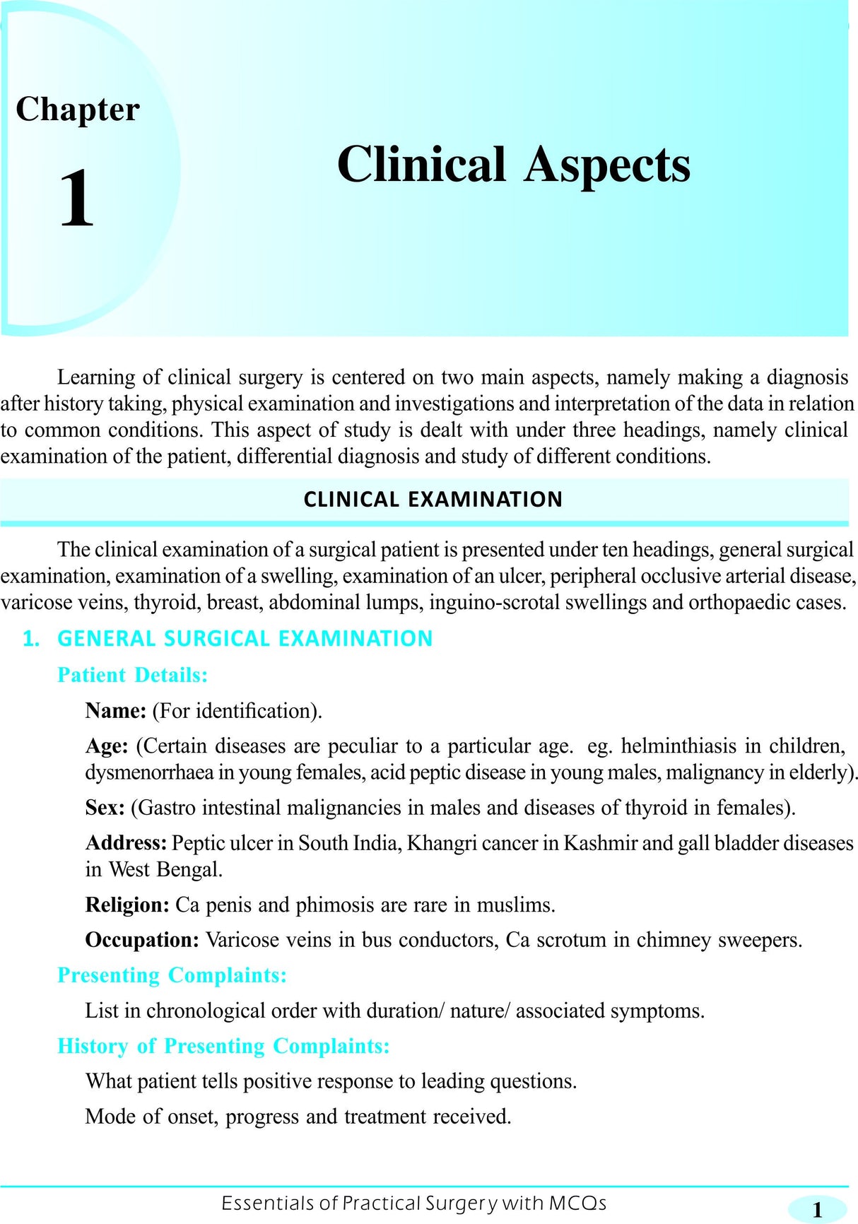 Essentials of Practical Surgery with MCQs 3rd / 2016