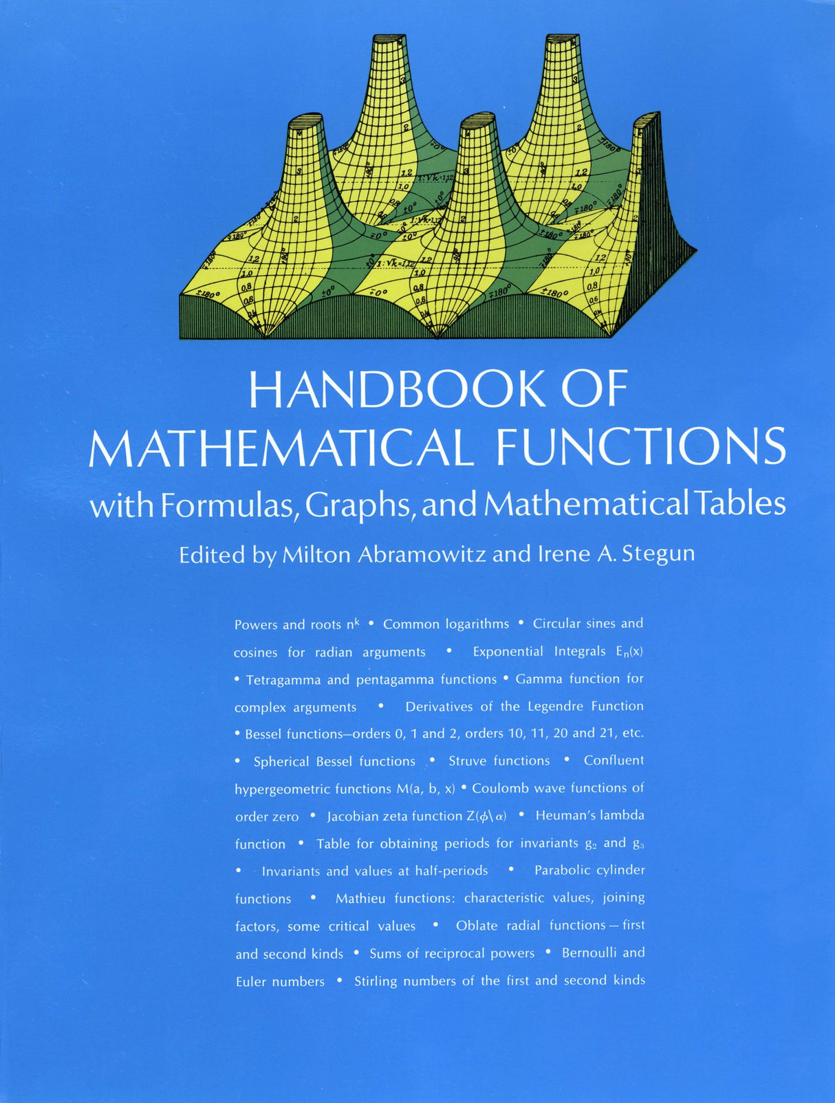HANDBOOK OF MATHEMATICAL FUNCTIONS - Retail Maharaj