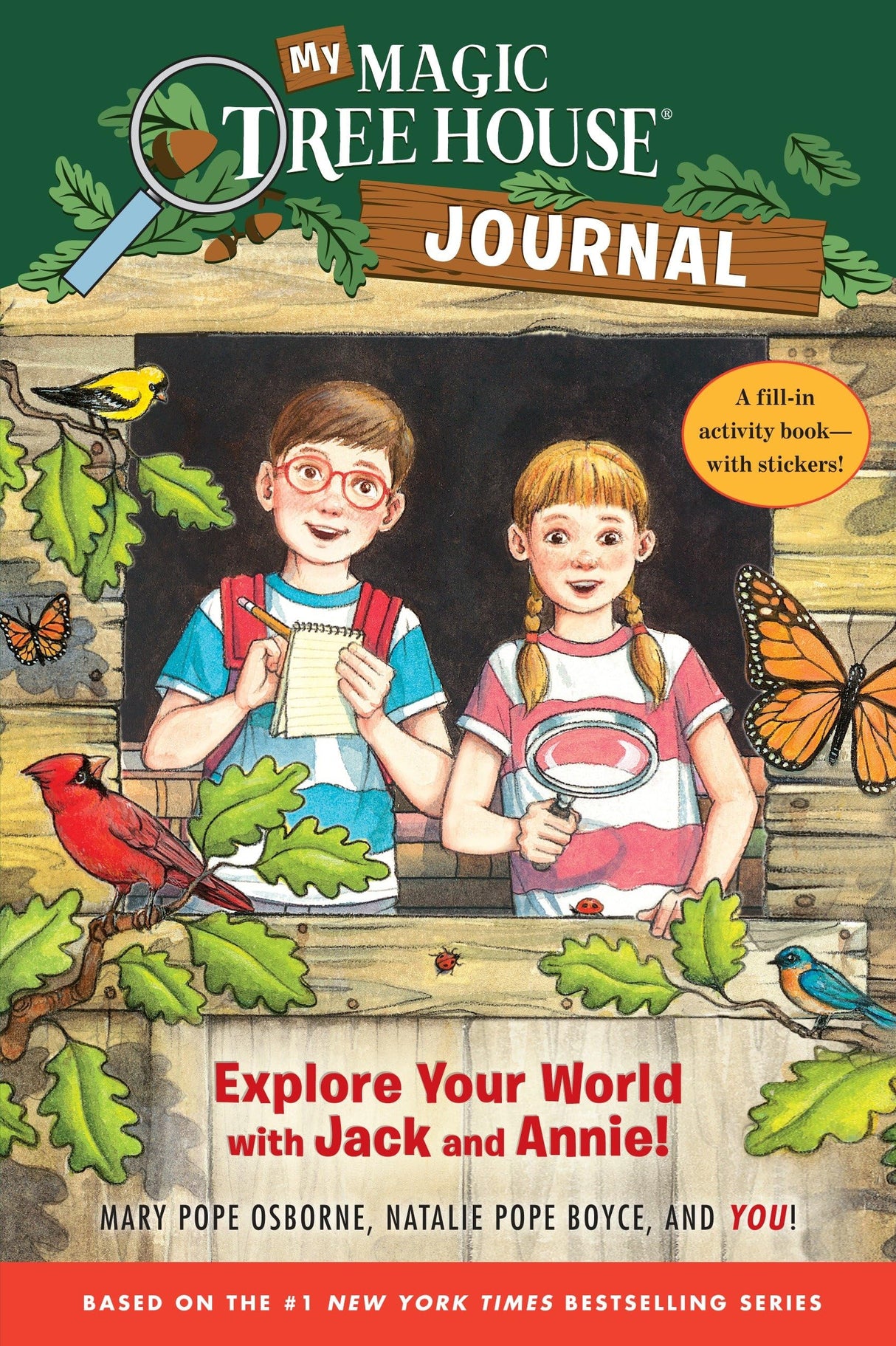 My Magic Tree House Journal: Explore Your World with Jack and Annie! A Fill-In Activity Book with Stickers! - Retail Maharaj