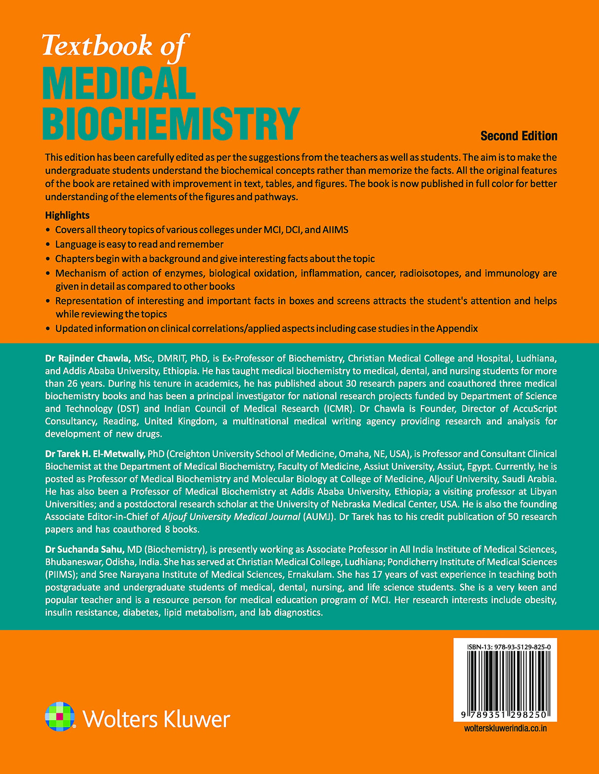 Textbook of Medical Biochemistry, 2ed